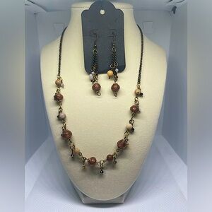 Handmade set of Necklaces and earrings